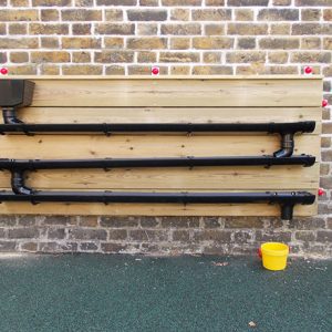 Tooting-school-fun-with-drainpipes